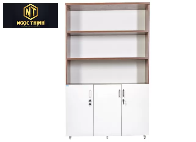 Tủ Tài Liệu Gỗ Hòa Phát LUX1960-3B1